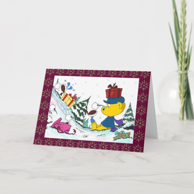 Tarjeta Festiva Ferald | NAVIDADES (Anverso)