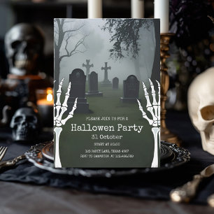 Tarjeta Festiva Feria Chilveyard Halloween