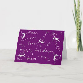 Tarjeta Festiva Ferias de Arte Felices Fiestas