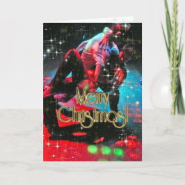 Tarjeta Festiva FEROSAS Bailarinas navideñas PERSONALIZADAS