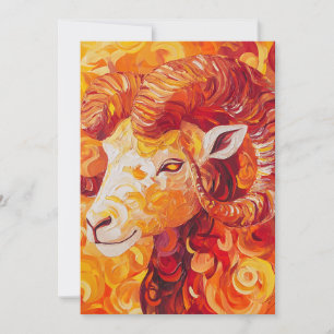Tarjeta Festiva Feroy Solar Capricorn Spirit