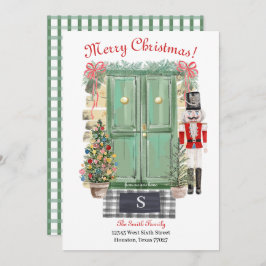 Tarjeta Festiva Ferry Christmas New Home Card