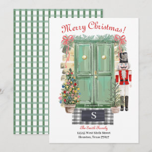 Tarjeta Festiva Ferry Christmas New Home Card