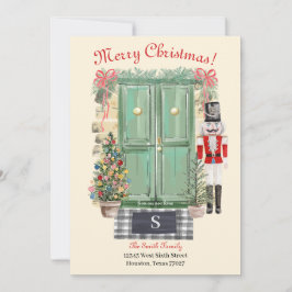 Tarjeta Festiva Ferry Christmas New Home Card