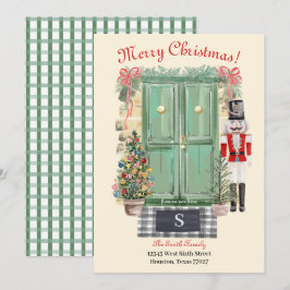 Tarjeta Festiva Ferry Christmas New Home Card