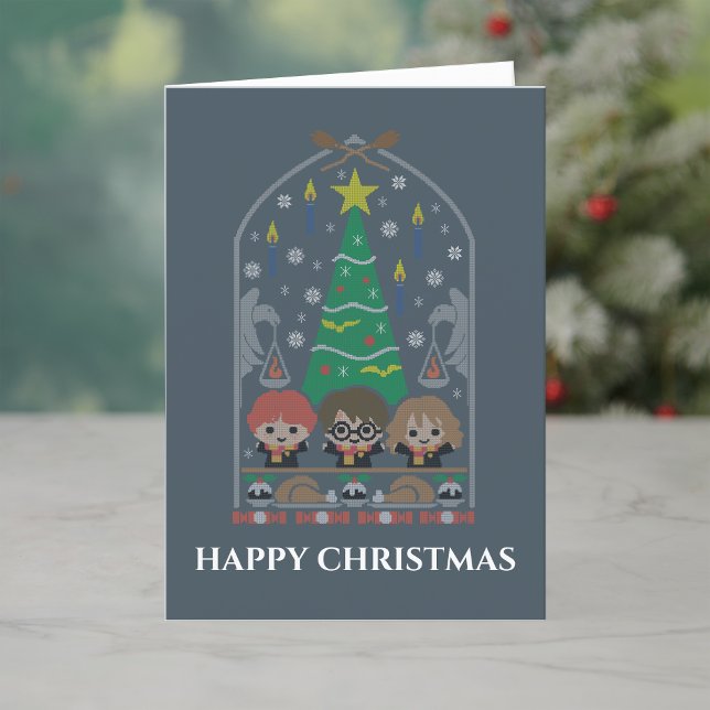 Tarjeta Festiva Festín de Navidades personalizado Cross-Stitch HOG (Subido por el creador)