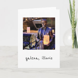 Tarjeta Festiva festival galena luminaria