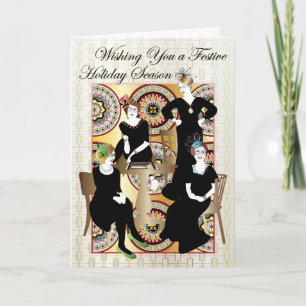 Tarjeta Festiva Festival Mah Jongg