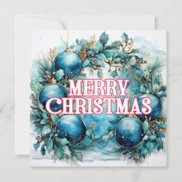 Tarjeta Festiva Festive Christmas Decoration Collage