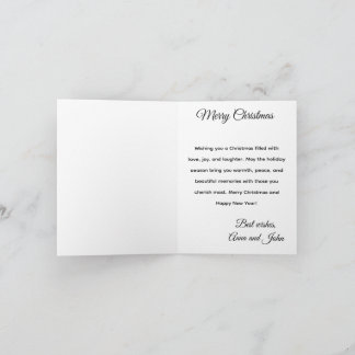 Tarjeta Festiva Festive Christmas Tree Holiday Greeting Card