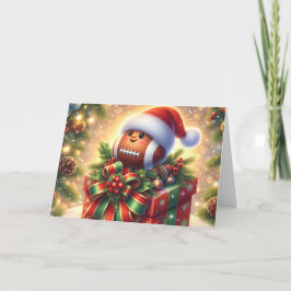 Tarjeta Festiva Festive Football Christmas