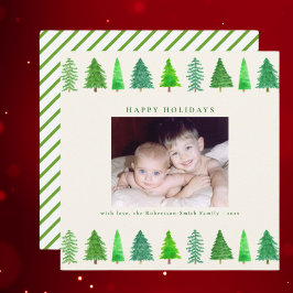Tarjeta Festiva Festividad cuadrada personalizada de la foto del á