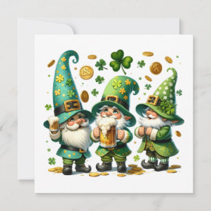 Tarjeta Festiva Festividad de Gnome
