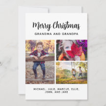 Festividad de los abuelos del Collage de fotos Fel