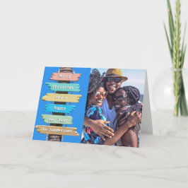 Tarjeta Festiva Festividad de los Navidades de fotografía del Rótu