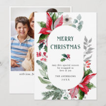 Festividad de los Navidades de Poinsettia Mistleto