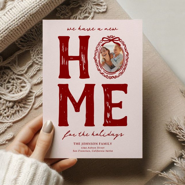 Tarjeta Festiva Festividad de los nuevos Navidades de Doodle Rojos (Subido por el creador)