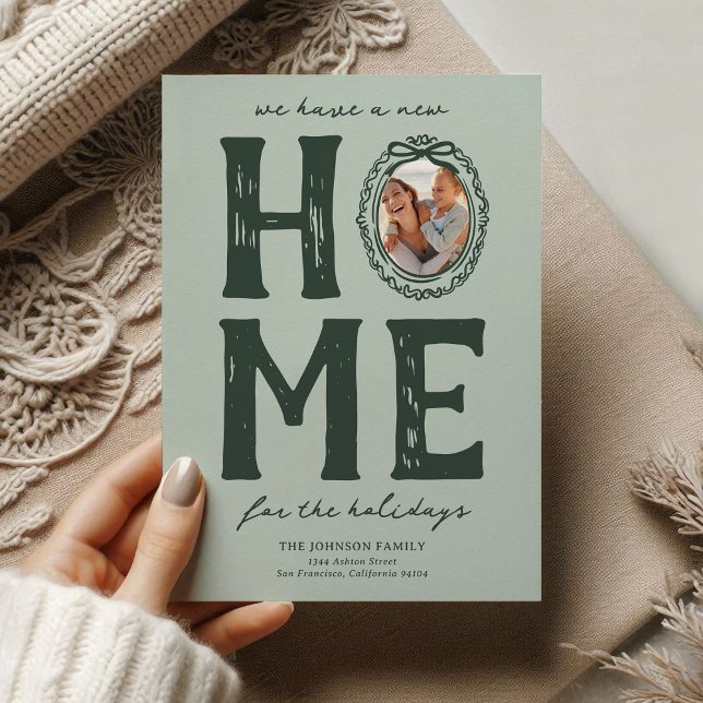 Tarjeta Festiva Festividad de los nuevos Navidades de Doodle verde (Subido por el creador)