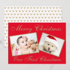 Tarjeta Festiva Festividad de nuestra primera edición de oro de Na