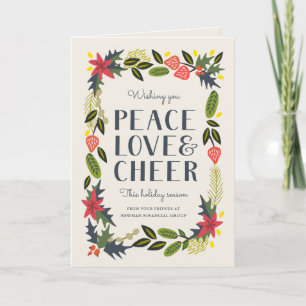 Tarjeta Festiva Festividad del marco Festividades corporativas m