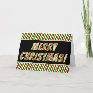 Tarjeta Festiva Festividad "¡FELIZ NAVIDAD!" + Navidades