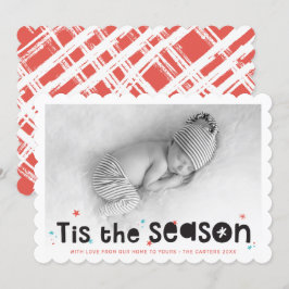 Tarjeta Festiva FESTIVIDAD FOTOGRAFÍA tipografía divertida es cita