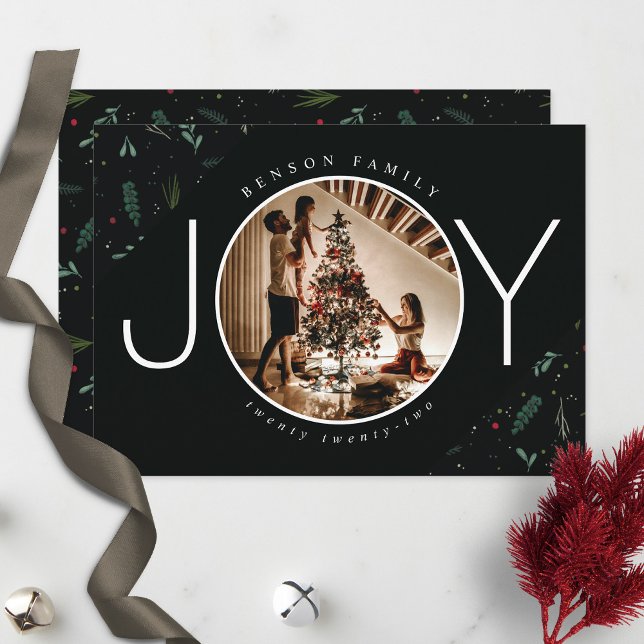 Tarjeta Festiva Festividad Navidades de JOY dejan vacaciones en Be (Subido por el creador)