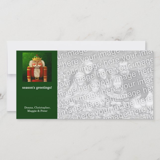 Tarjeta Festiva Festividad tradicional de los nueces (Anverso)