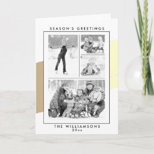 Tarjeta Festiva Festividades de la pintura al oro de los saludos d