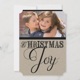 Tarjeta Festiva Festividades de los navidades con fotógrafos perso
