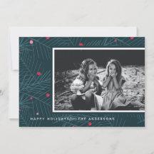 Festividades Felices de 1 Foto y Spruce Moderno