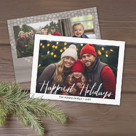 Tarjeta Festiva Festividades más felices Fotos completas modernas 