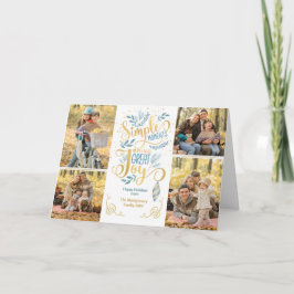 Tarjeta Festiva Festividades Momentos Sencillos Traen Gran Alegría