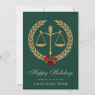 Tarjeta Festiva Fiesta de abogados
