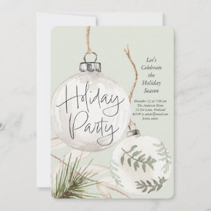 Tarjeta Festiva Fiesta de Boho Baubles