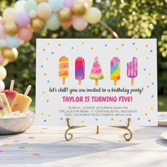Tarjeta Festiva Fiesta de cumpleaños de verano Hello (Subido por el creador)