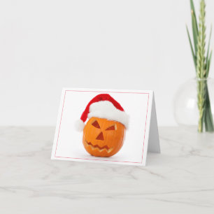 Tarjeta Festiva Fiesta de fiesta (Santa Calabaza)