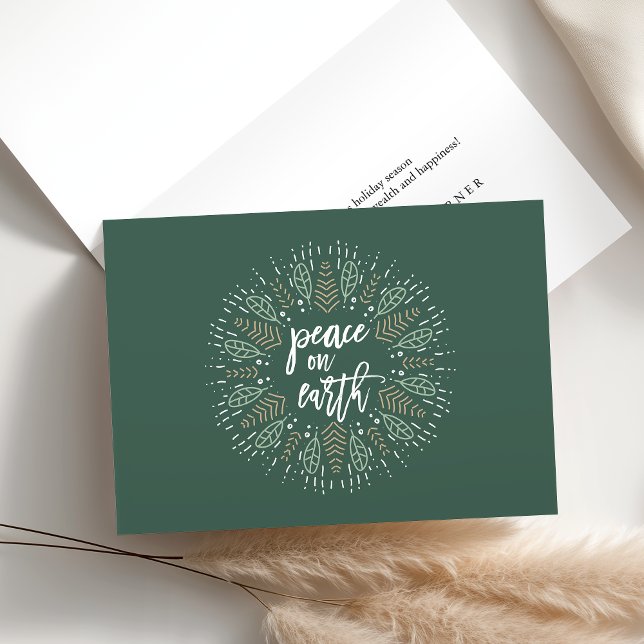 Tarjeta Festiva Fiesta de la paz en la Tierra (Subido por el creador)