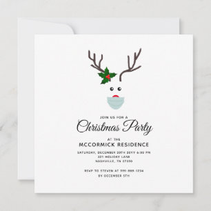 Tarjeta Festiva Fiesta de Navidades divertidos 2021 Personalizado