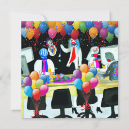 Tarjeta Festiva Fiesta de Office