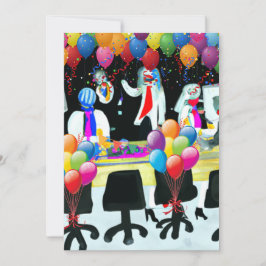 Tarjeta Festiva Fiesta de Office