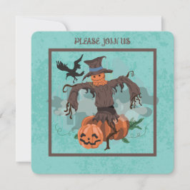 TARJETA FESTIVA FIESTA DEL CONCURSO DE LA CARTÓN DE PUMPKIN