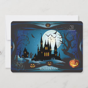 Tarjeta Festiva Fiesta Feliz de Halloween "Dulce o Truco"