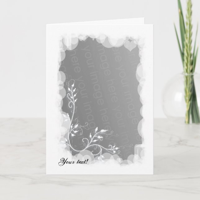 Tarjeta Festiva ¡Fiestas Blancas! (Anverso)