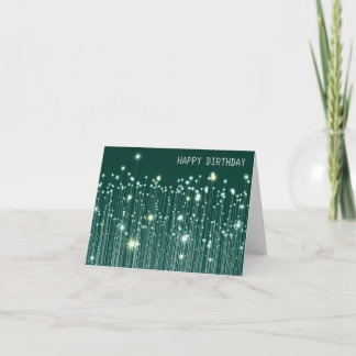 Tarjeta Festiva Filamentos de la estrella
