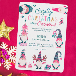 Tarjeta Festiva Finalmente Navidades con mi Fiesta de Navidades Gn