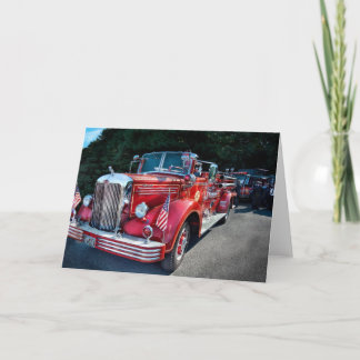 Tarjeta Festiva Fireman - 1949 y sigue funcionando