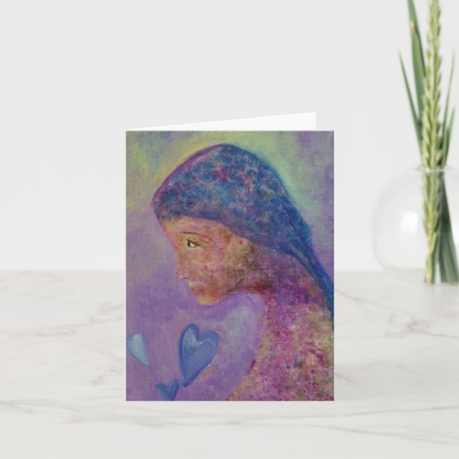 Tarjeta Festiva "First Love" Art notecard (Anverso)