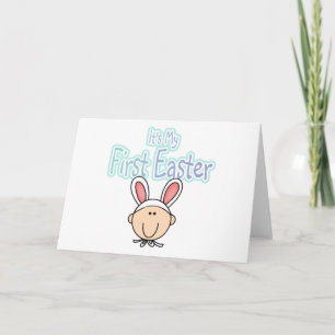 Tarjeta Festiva firsteasterrabitears