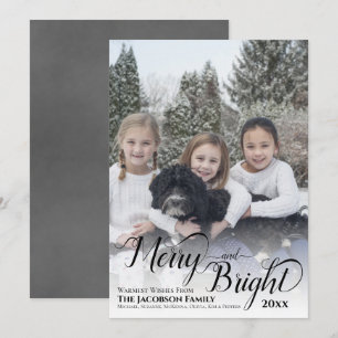 Tarjeta Festiva Flagelación de caligrafía brillante en moras y bri